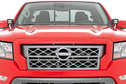 LED Light | Ditch Mount | 3" OSRAM | Wide | Nissan Frontier | 2022-2022 | Rough Country | 71068