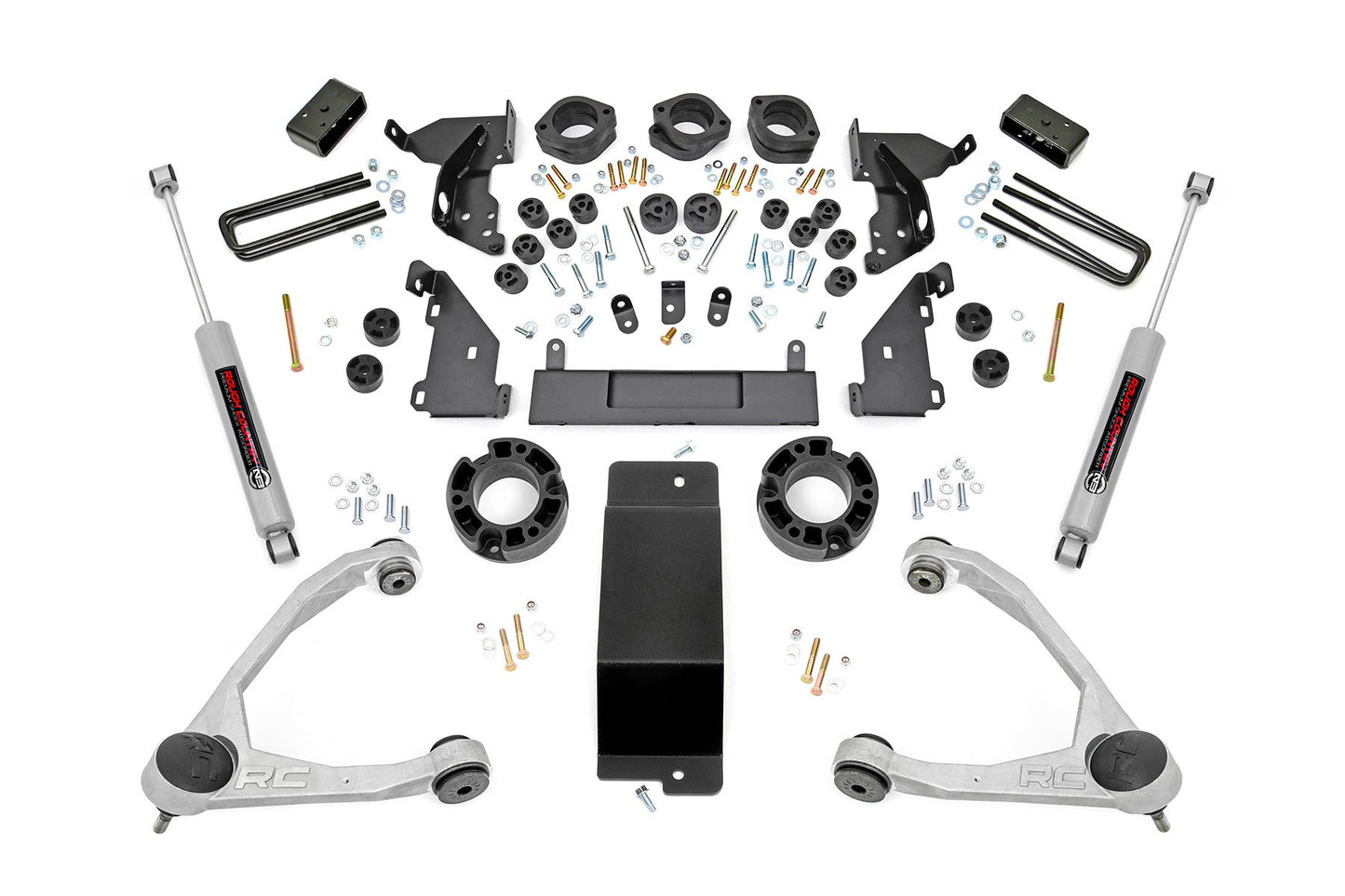 4.75 Inch Lift Kit | Combo Steel Arms | Chevrolet Silverado/GMC Sierra 1500 | 2014-2015 | Rough Country | 292.2
