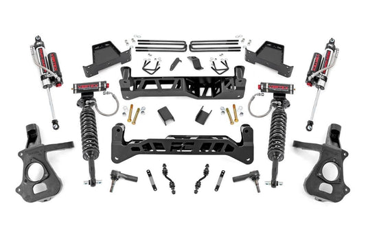 7 Inch Lift Kit | Alum/Stamp Steel | Vertex | Chevrolet Silverado/GMC Sierra 1500 | 2014-2018 | Rough Country | 18750