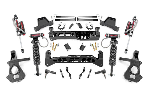 7 Inch Lift Kit | Cast Steel | Vertex | Chevrolet Silverado/GMC Sierra 1500 | 2014-2018 | Rough Country | 23750
