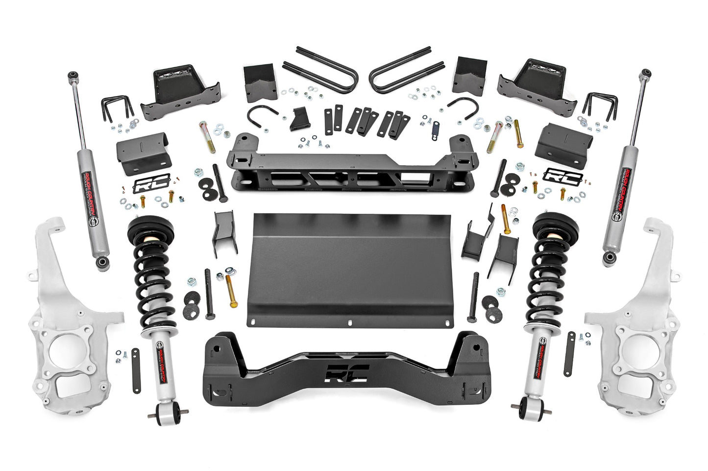 6 Inch Lift Kit | N3 Struts | Ford F-150 4WD | 2021-2022 | Rough Country | 49931
