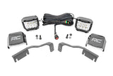 LED Light | Ditch Mount | 3" OSRAM | Wide | Nissan Frontier | 2022-2022 | Rough Country | 71068