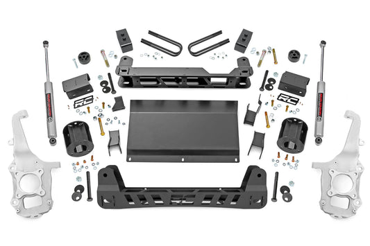 4 Inch Lift Kit | Ford F-150 Tremor 4WD | 2021-2022 | Rough Country | 40730