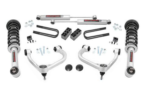 3 Inch Lift Kit | Forged UCA | N3 Struts | Ford F-150 4WD | 2021-2022 | Rough Country | 41431