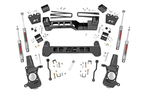 6 Inch Lift Kit | Chevrolet Silverado/GMC Sierra 2500HD 2WD | 2001-2010 | Rough Country | 220N3A