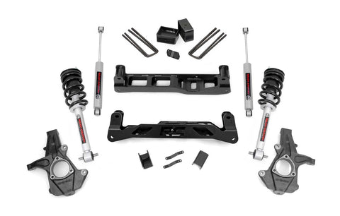 5 Inch Lift Kit | N3 Struts | Chevrolet Silverado/GMC Sierra 1500 | 2007-2013 | Rough Country | 26131