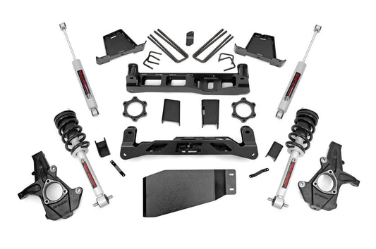 7.5" Lift Kit | N3 Struts | Chevrolet Silverado/GMC Sierra 1500 | 2007-2013 | Rough Country | 26431