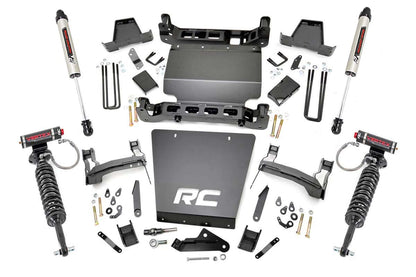 7 Inch Lift Kit | Bracket | Vertex/V2 Shks | Chevrolet Silverado/GMC Sierra 1500 | 2014-2016 | Rough Country | 29857