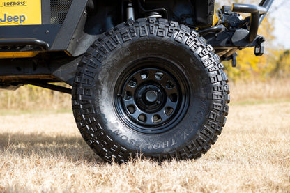 Steel Wheel | Black | 17x9 | 6x5.5 | 4.25 Bore | -12 | 2002-2006 | Rough Country | RC51-7655