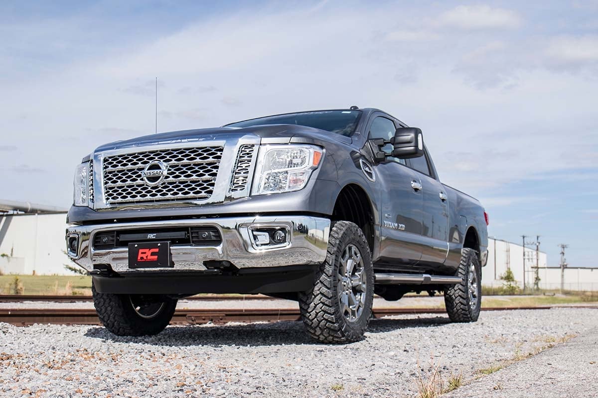3 Inch Lift Kit | N3 Shocks | Nissan Titan XD 2WD/4WD | 2016-2021 | Rough Country | 83630