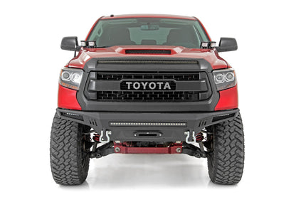 LED Light | Ditch Mount | Dual 2" Black Pairs | Spot/Flood | Toyota Tundra | 2014-2021 | Rough Country | 70866