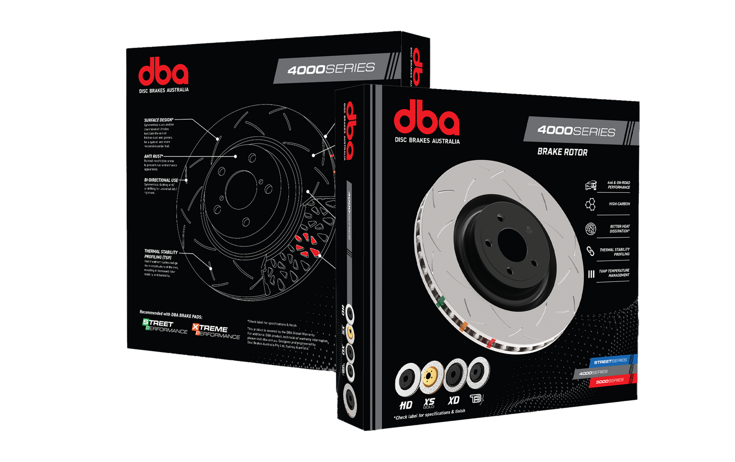 1997-1998 Toyota Supra | DBA 4000 Series T3 Slot Brake Rotor [Front] | DBA4718S