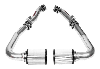 2007-2009 Nissan 350Z - STILLEN  Hi-Flow Ultra Long Dual Tube Air Intake (Gen 3) [Z33] - Dry Filter - 402845DF