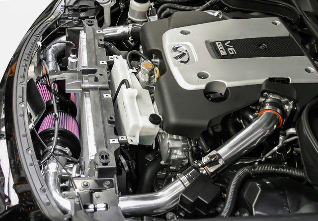 2008-2013 Infiniti G37, 14-15 Infiniti Q60 - STILLEN Air Intake (Gen 3) Dual Ultra Long Tube - Oil Filter - 402846