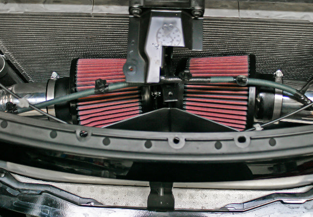 2008-2013 Infiniti G37, 14-15 Infiniti Q60 - STILLEN Air Intake (Gen 3) Dual Ultra Long Tube - Oil Filter - 402846