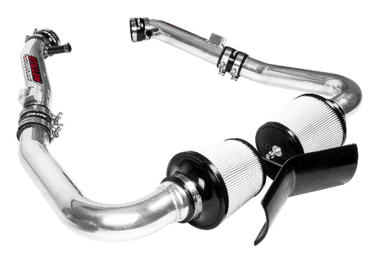 2008-2013 Infiniti G37, 2014-2015 Infiniti Q60 - STILLEN Air Intake - (Gen 3) Dual Ultra Long Tube w/ Shield - Dry Filter - 402846DF