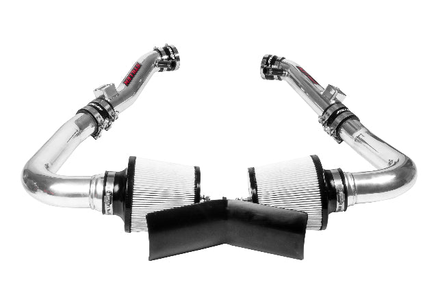 2009-2013 Infiniti G37 - STILLEN Dual Ultra Long Tube Air Intake Kit (Gen 3) [V36] - Dry Filter - 402847DF