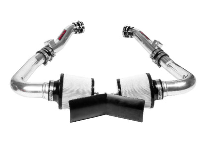 2009-2013 Infiniti G37 - STILLEN Dual Ultra Long Tube Air Intake Kit (Gen 3) [V36] - Dry Filter - 402847DF