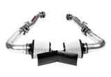 2009-2013 Infiniti G37 - STILLEN Dual Ultra Long Tube Air Intake Kit (Gen 3) [V36] - Dry Filter - 402847DF