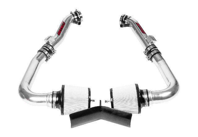 2009-2013 Infiniti G37 - STILLEN Dual Ultra Long Tube Air Intake Kit (Gen 3) [V36] - Dry Filter - 402847DF