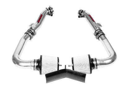 2009-2013 Infiniti G37 - STILLEN Dual Ultra Long Tube Air Intake Kit (Gen 3) [V36] - Dry Filter - 402847DF