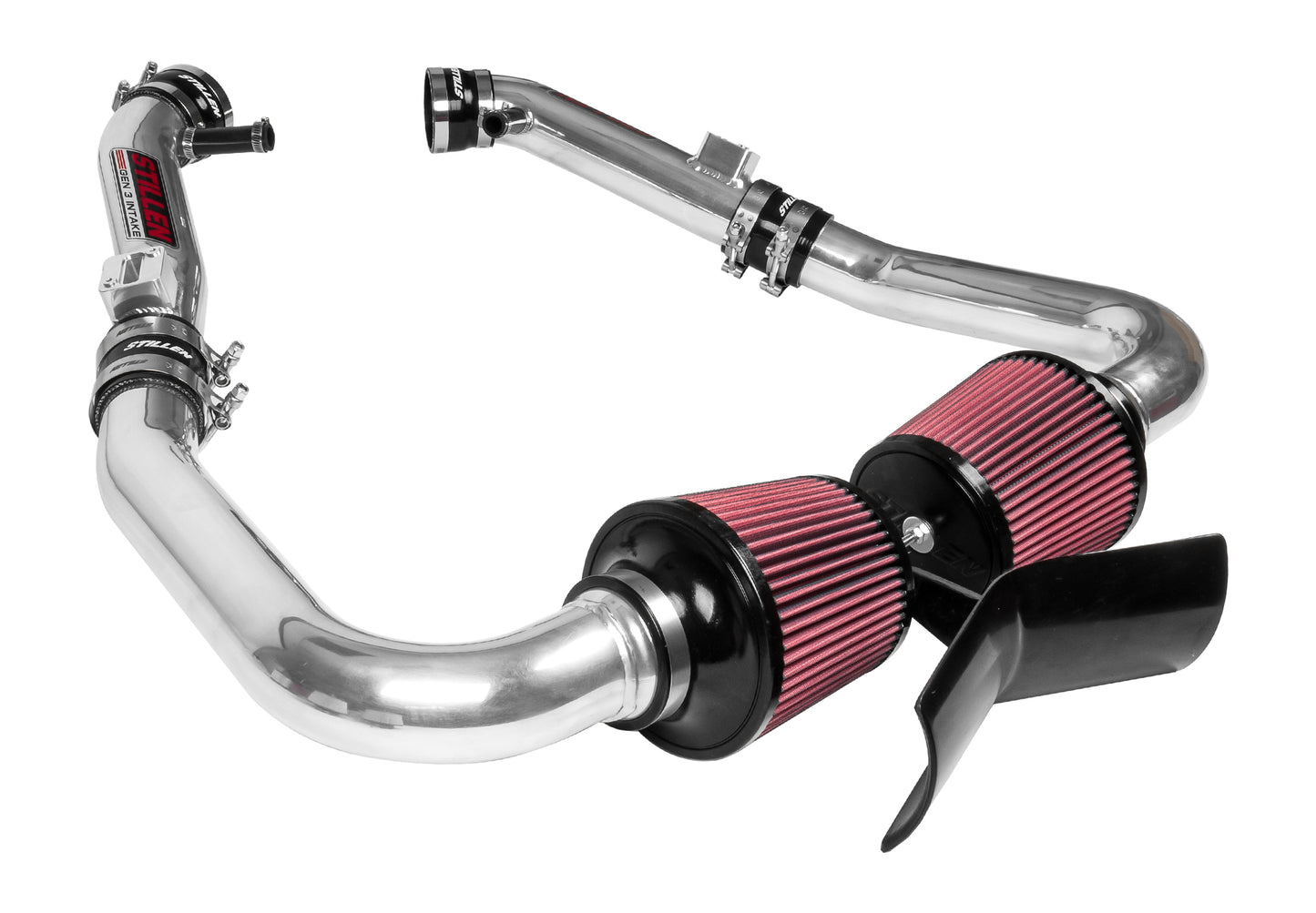 2007-08 Infiniti G35 Sedan - Dual Ultra Long Tube Air Intake Kit [Gen 3] - Oil Filter - 402849