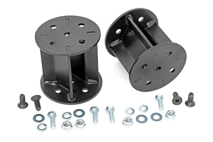 Air Spring Kit w/compressor | 0-6" Lift | Chevrolet Silverado/GMC Sierra 2500HD | 2001-2010 | Rough Country | 10006C