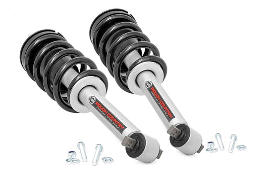 Loaded Strut Pair | 3.5 Inch Lift | Chevrolet Silverado/GMC Sierra 1500 | 2014-2018 | Rough Country | 501130