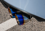 2022+ Honda Civic Hatchback STILLEN Cat-Back Exhaust Blue Burnt Tips - 504101