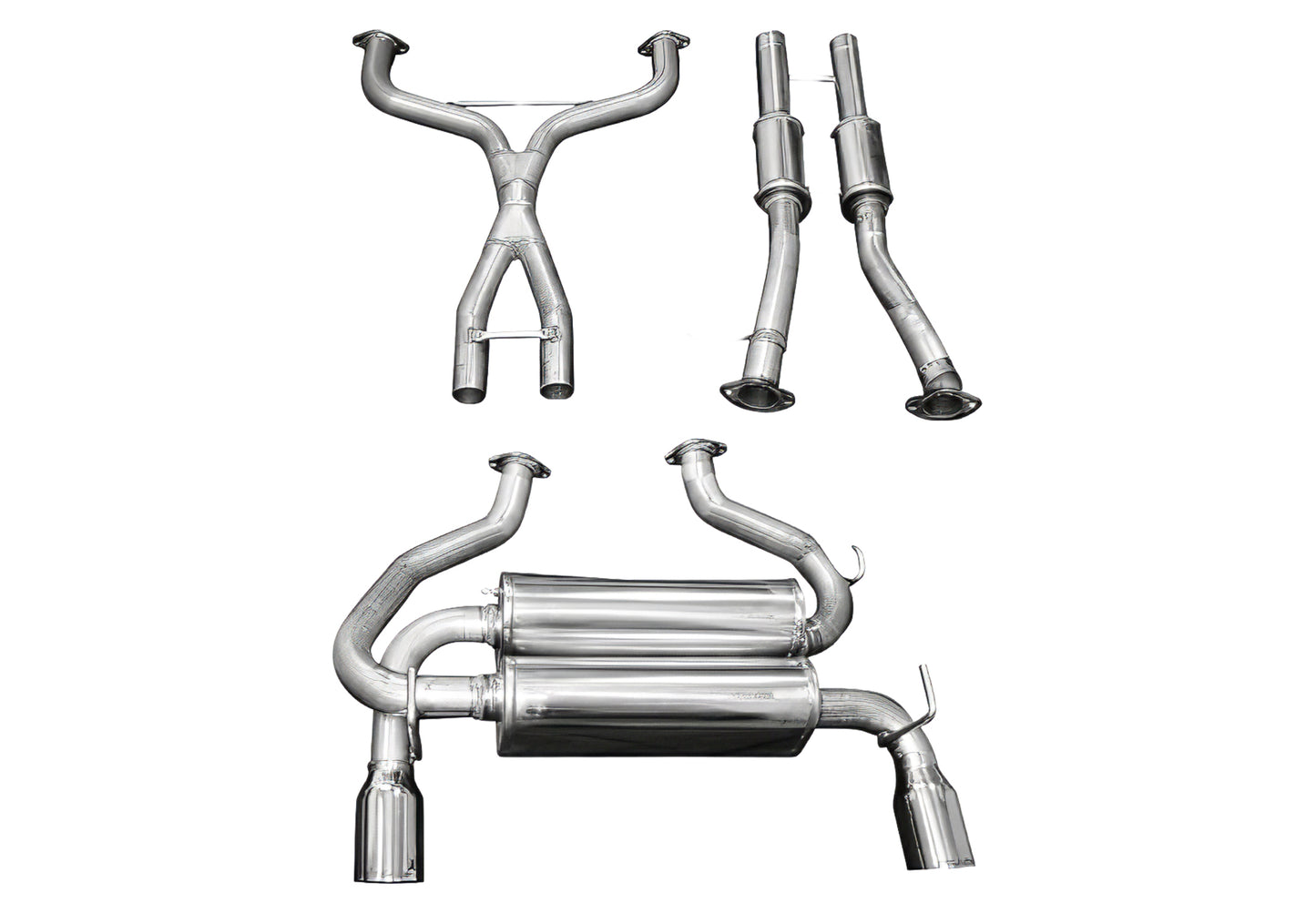 2003-2009 Nissan 350Z [Z33] - STILLEN Stainless Steel Exhaust Systems - 504350D