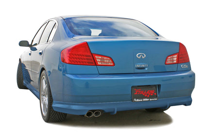 2003-2006 Infiniti G35 Sedan [Gen 2] - STILLEN Stainless Steel Cat-Back Exhaust System - 504370