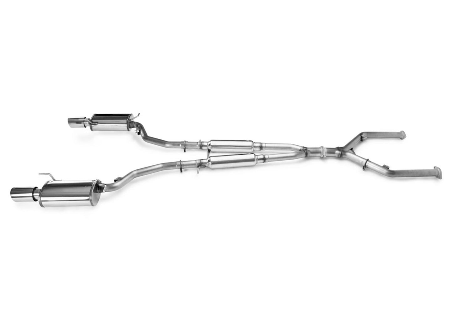 2009-2013 Infiniti G37 Sedan, 2015 Q40 - STILLEN Stainless Steel Cat-Back Exhaust System - 504377