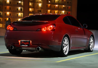 2008-2013 Infiniti G37 Coupe / 2014-2015 Infiniti Q60 - STILLEN Stainless Cat-Back Exhaust System - 504402