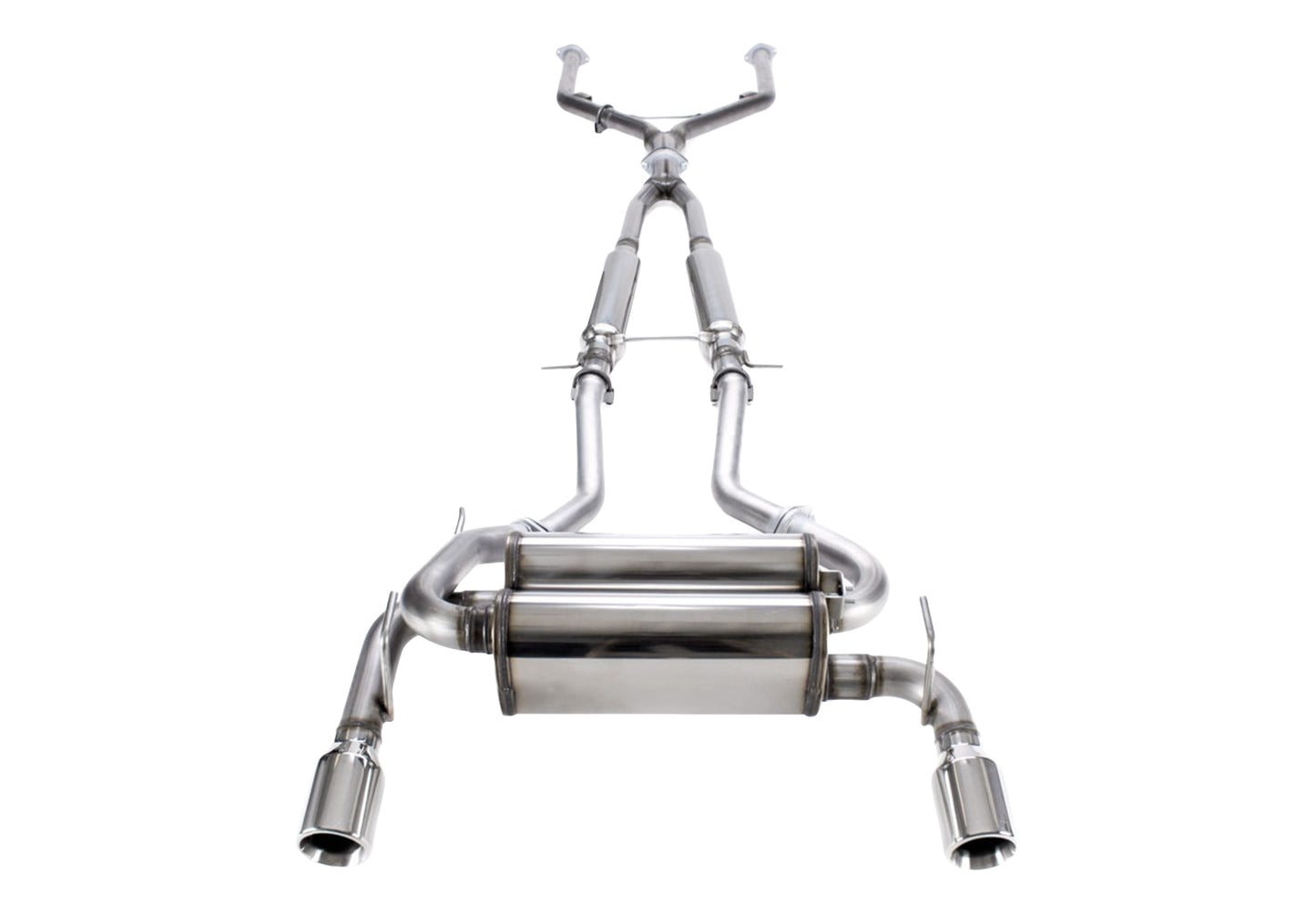 2008-2013 Infiniti G37 Coupe / 2014-2015 Infiniti Q60 - STILLEN Stainless Cat-Back Exhaust System - 504402