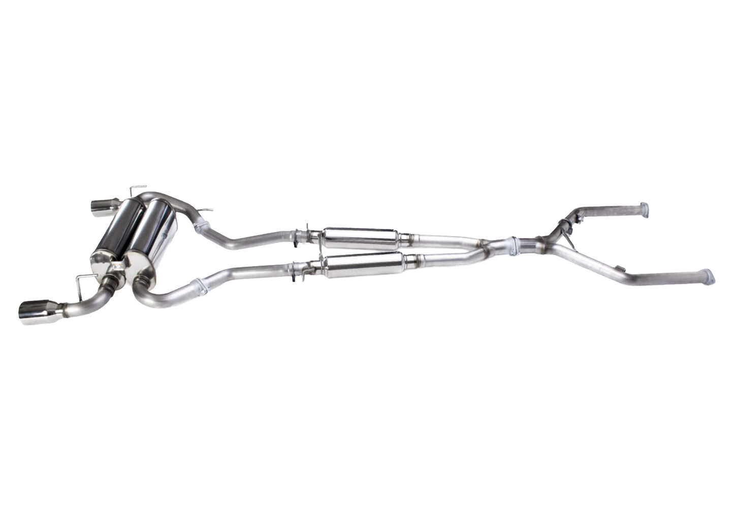 2008-2013 Infiniti G37 Coupe / 2014-2015 Infiniti Q60 - STILLEN Stainless Cat-Back Exhaust System - 504402