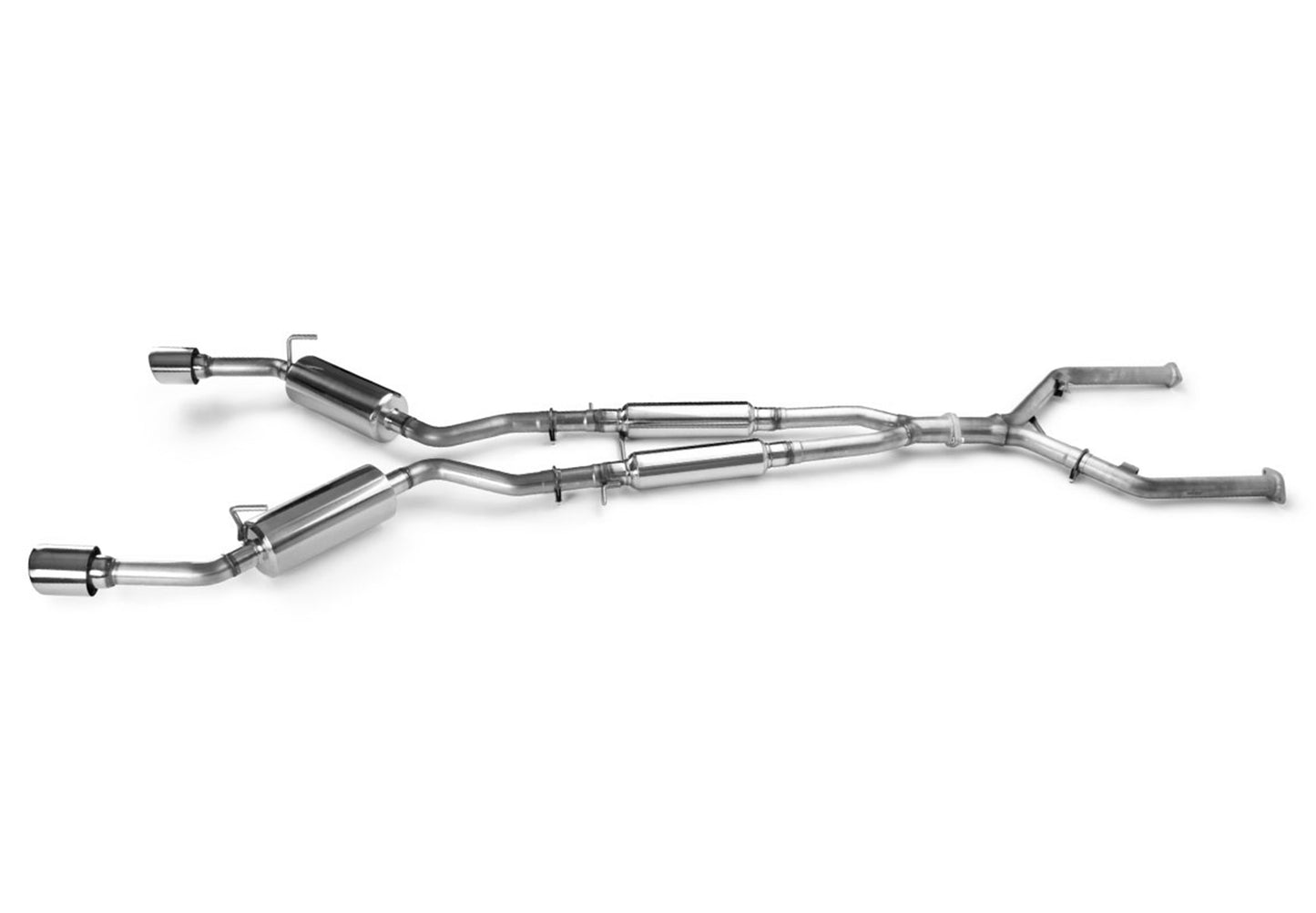 2014-15 Infiniti Q50 3.7L - STILLEN Stainless Steel Cat-Back Exhaust System- 504440