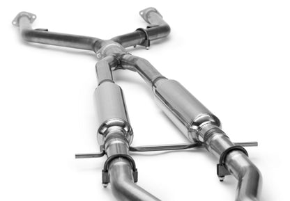 2014-15 Infiniti Q50 3.7L - STILLEN Stainless Steel Cat-Back Exhaust System- 504440