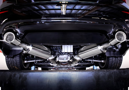 2014-15 Infiniti Q50 - STILLEN Stainless Steel Axle-Back Exhaust System - 504442