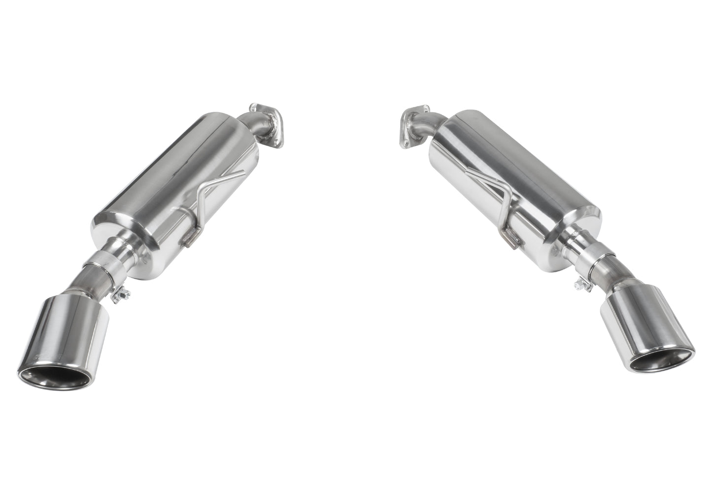 2016-2018 Infiniti Q50 [2.0t] - STILLEN Axle Back Exhaust System w/ Polished Tips - 504443