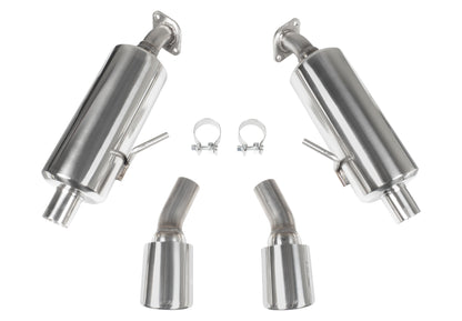 2016-2018 Infiniti Q50 [2.0t] - STILLEN Axle Back Exhaust System w/ Polished Tips - 504443