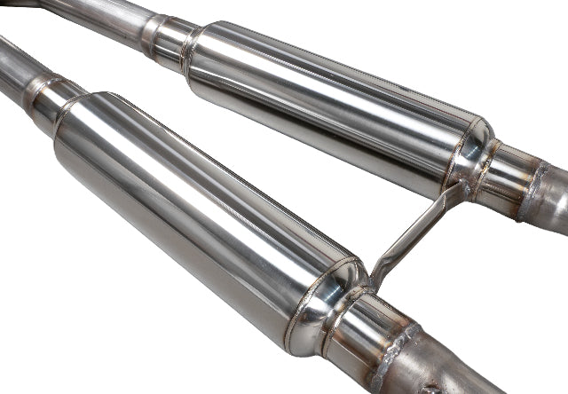 2006-2010 Infiniti M45 - STILLEN Stainless Steel Near Cat-Back Exhaust System - 504445