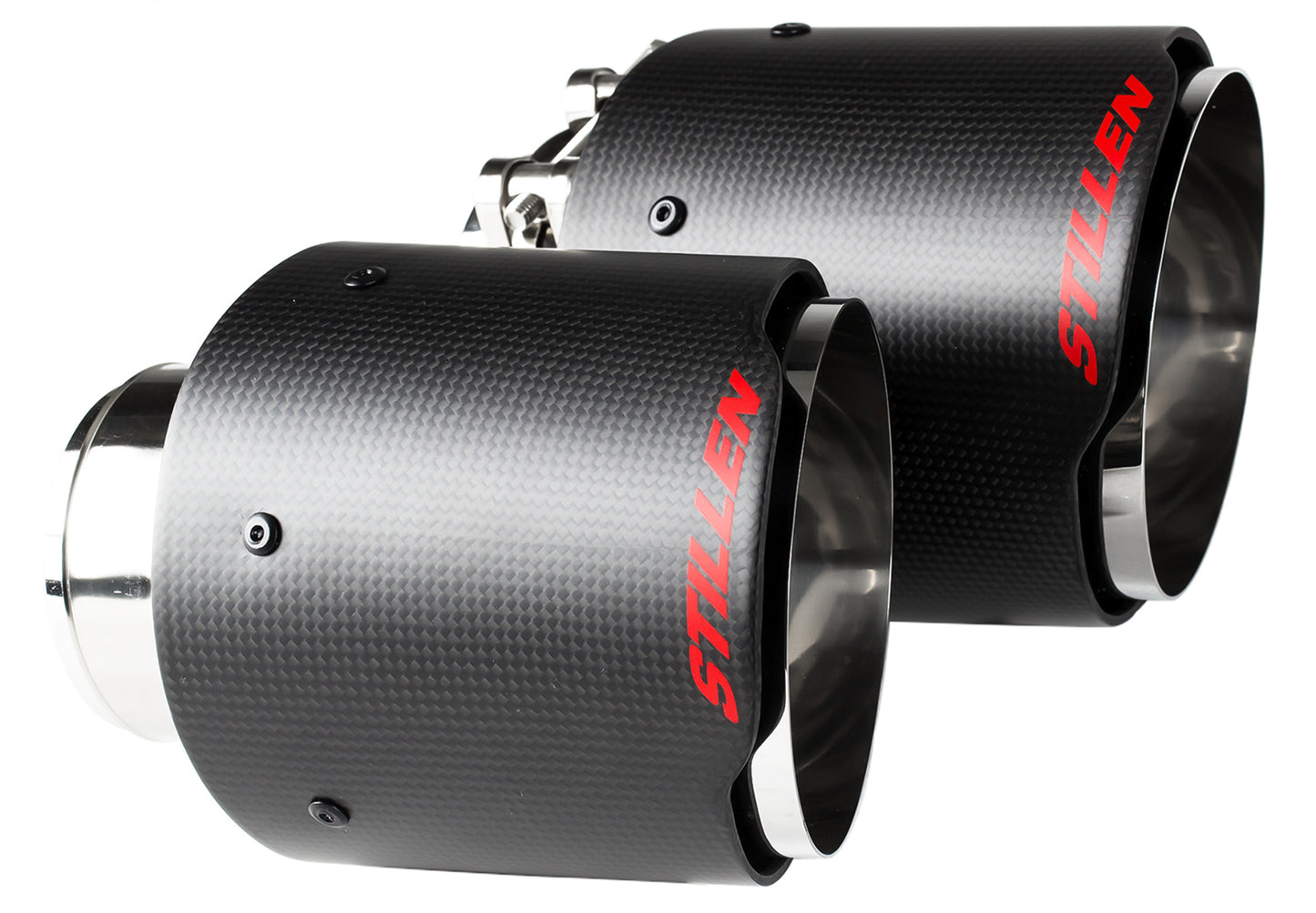 2016-2024 Infiniti Q50 [3.0t] - STILLEN Cat Back Exhaust w/ Carbon Fiber Tips - 504450