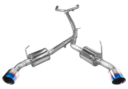 2016-2024 Infiniti Q50 [3.0t]] - STILLEN Cat Back Exhaust w/ Burnt Tips - 504452