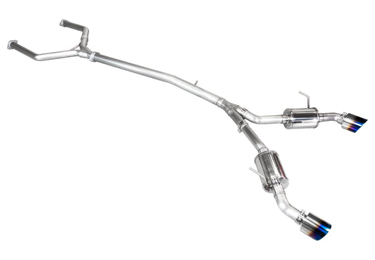 2016-2024 Infiniti Q50 [3.0t]] - STILLEN Cat Back Exhaust w/ Burnt Tips - 504452