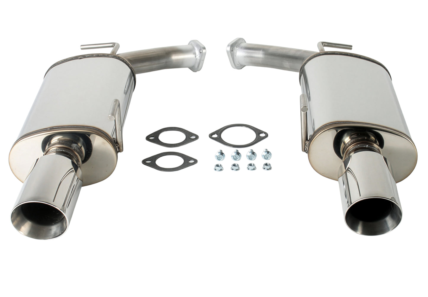 2011-2013 Infiniti M56 / 2014-2018 Q70] - STILLEN Stainless Steel Near Cat-Back Exhaust System - 504456