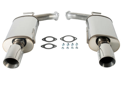 2011-2013 Infiniti M56 / 2014-2018 Q70] - STILLEN Stainless Steel Near Cat-Back Exhaust System - 504456