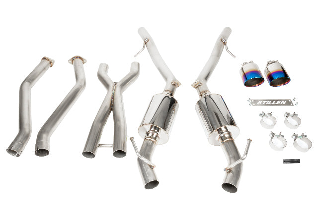 2023-2026 Nissan Z - STILLEN Cat Back Exhaust "Street Series" - 504503 / 504504 / 504505