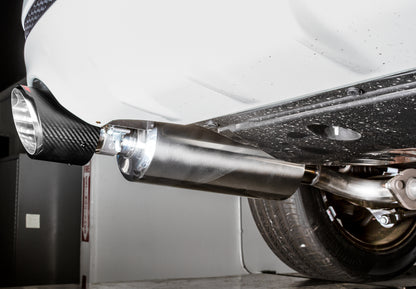 2019-2023 Nissan Altima 2.5L AWD - STILLEN Axle Back Exhaust [Carbon Fiber Tips] - 508324