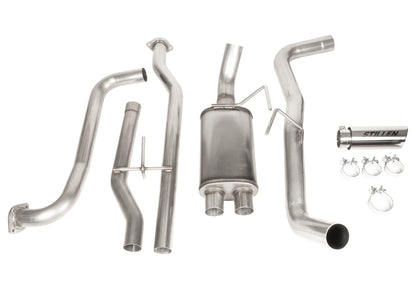 2022-2026 Nissan Frontier - STILLEN Cat-Back Exhaust Polished w/ Stainless Steel Tip - 509460