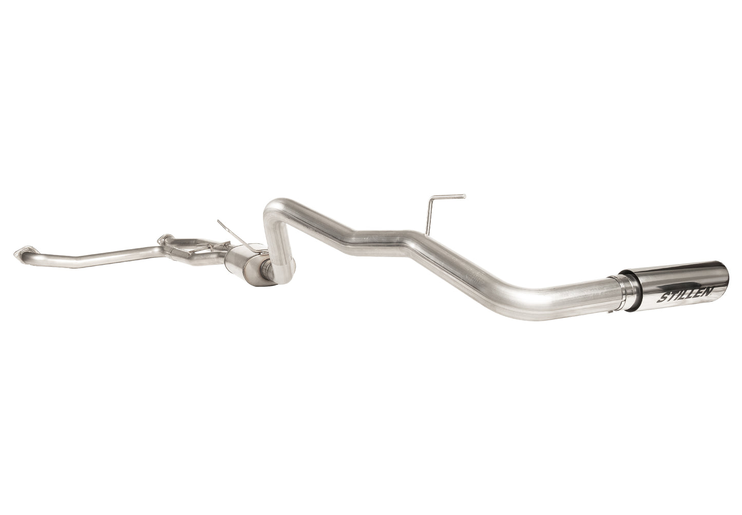 2022-2026 Nissan Frontier - STILLEN Cat-Back Exhaust Polished w/ Stainless Steel Tip - 509460